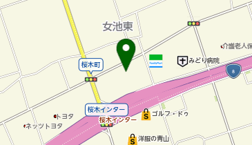 新潟2りんかんの地図画像