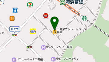 GAPOUTLET 三井アウトレットパーク 幕張店の地図画像