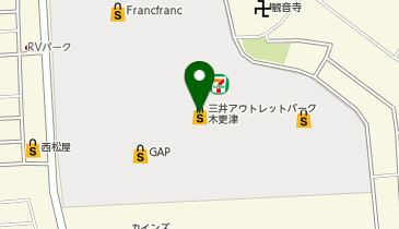 DEAN & DELUCA 三井アウトレットパーク 木更津店の地図画像