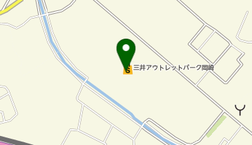 ブルーレーベル ブラックレーベル クレストブリッジ 三井アウトレットパーク 岡崎店の地図画像
