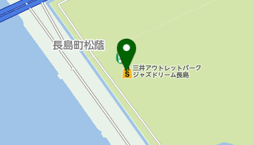 コールマン 三井アウトレットパーク ジャズドリーム長島店の地図画像