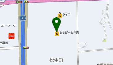 テーラーメイド 三井アウトレットパーク 大阪門真店の地図画像