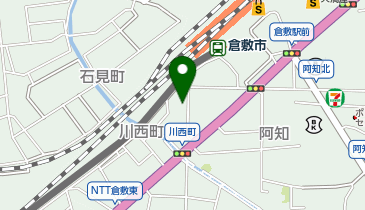 グレゴリー 倉敷店の地図画像
