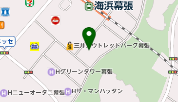 UNDER ARMOUR FACTORY HOUSE 三井アウトレットパーク 幕張店の地図画像