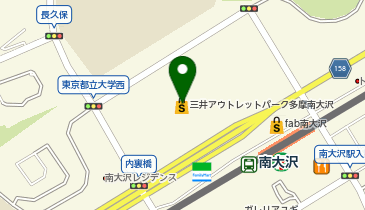 CANTERBURY OF NEW ZEALAND OUTLET 三井アウトレットパーク 多摩南大沢店の地図画像