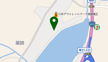 祇園らぁ-めん京 三井アウトレットパーク 滋賀竜王店の地図画像