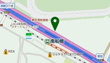 松戸富田製麺 ららぽーとTOKYO-BAY店の地図画像