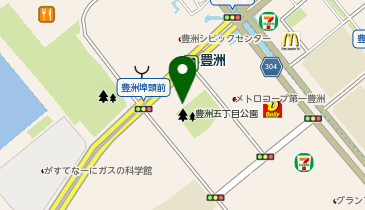 サックスバー アーバンドック ららぽーと豊洲店の地図画像