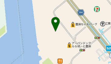 ニューエラ アーバンドック ららぽーと豊洲店の地図画像