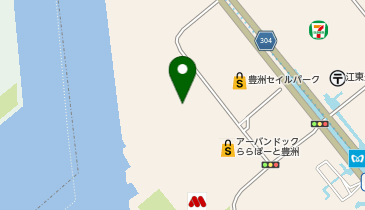 イケア アーバンドック ららぽーと豊洲店の地図画像
