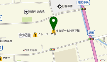 THE KISS ららぽーと湘南平塚店の地図画像