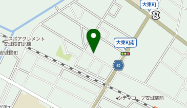 愛知トヨタ ららぽーと安城店の地図画像