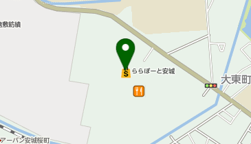 UNITED ARROWS green label relaxing ららぽーと安城店の地図画像