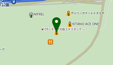 ABstore ららぽーとEXPOCITYの地図画像