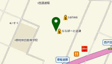 RODEO CROWNS WIDE BOWL 三井ショッピングパーク LaLaport NUMAZU(ららぽーと沼津)の地図画像