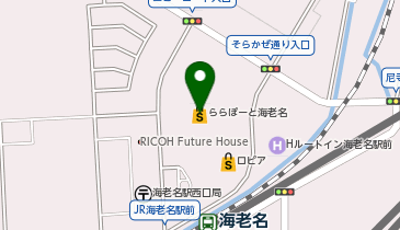 LOBROS&times;YOCCO&rsquo;S RICO TABLE ららぽーと海老名の地図画像