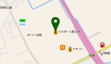 LUNA EARTH ららぽーと富士見の地図画像