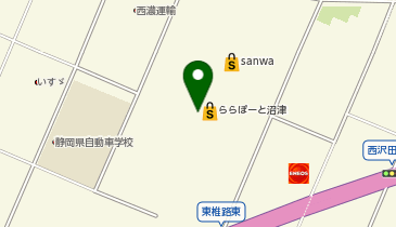 麺や厨 三井ショッピングパーク LaLaport NUMAZU(ららぽーと沼津)の地図画像