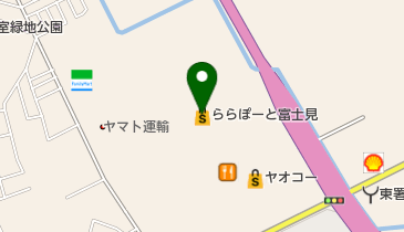 自由が丘蔭山樓 ららぽーと富士見の地図画像
