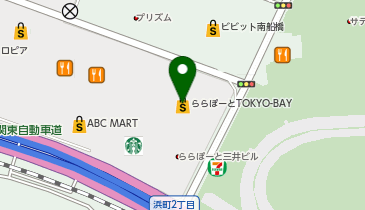 吉祥庵 ららぽーとTOKYO-BAYの地図画像