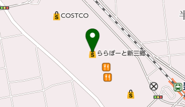 URBAN RESEARCH DOORS ららぽーと新三郷の地図画像