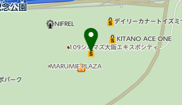 日本橋 天丼 金子半之助 ららぽーとEXPOCITYの地図画像