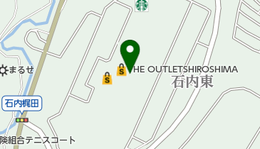 いきなりステーキTHE OUTLETS HIROSHIMA店の地図画像