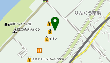 いきなりステーキイオンモールりんくう泉南店の地図画像