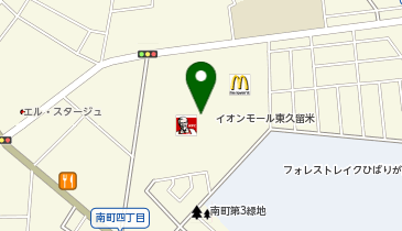 いきなりステーキイオンモール東久留米店の地図画像