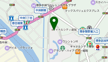 いきなりステーキキャナルシティ博多店の地図画像