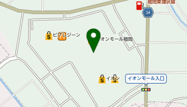 いきなりステーキイオンモール福岡店の地図画像