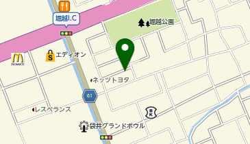 いきなりステーキ袋井店の地図画像