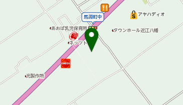 いきなりステーキニトリ近江八幡店の地図画像