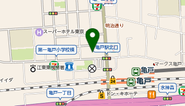 いきなりステーキ亀戸駅前店の地図画像