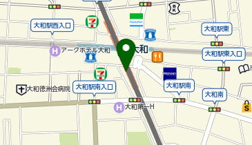 いきなりステーキ小田急マルシェ大和店の地図画像