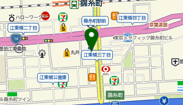 いきなりステーキ錦糸町店の地図画像