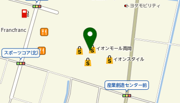 いきなりステーキイオンモール高岡店の地図画像