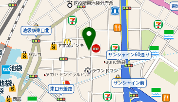 いきなりステーキ池袋東口店の地図画像