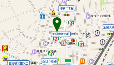 いきなりステーキ池袋西口店の地図画像