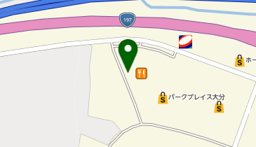 いきなりステーキパークプレイス大分店の地図画像