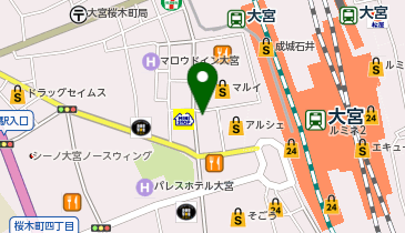 いきなりステーキ大宮西口店の地図画像