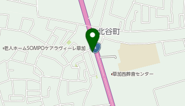 いきなりステーキ草加新田店の地図画像