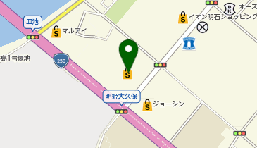 いきなりステーキイオン明石ショッピングセンター店の地図画像