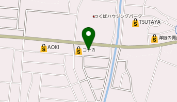 いきなりステーキつくば研究学園店の地図画像