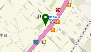 一蘭 泉大津店の地図画像