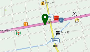 一蘭 豊橋店の地図画像