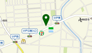 一蘭 小戸店の地図画像