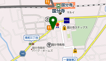 コミック・バスター国分寺駅南口店の地図画像