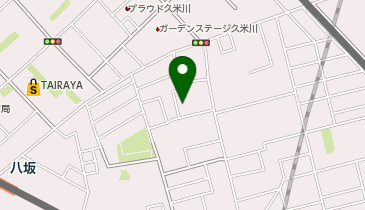 樹楽 くめがわの地図画像