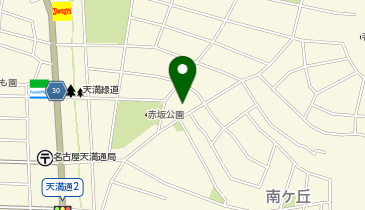 樹楽 団らんの家 茶屋ケ坂の地図画像